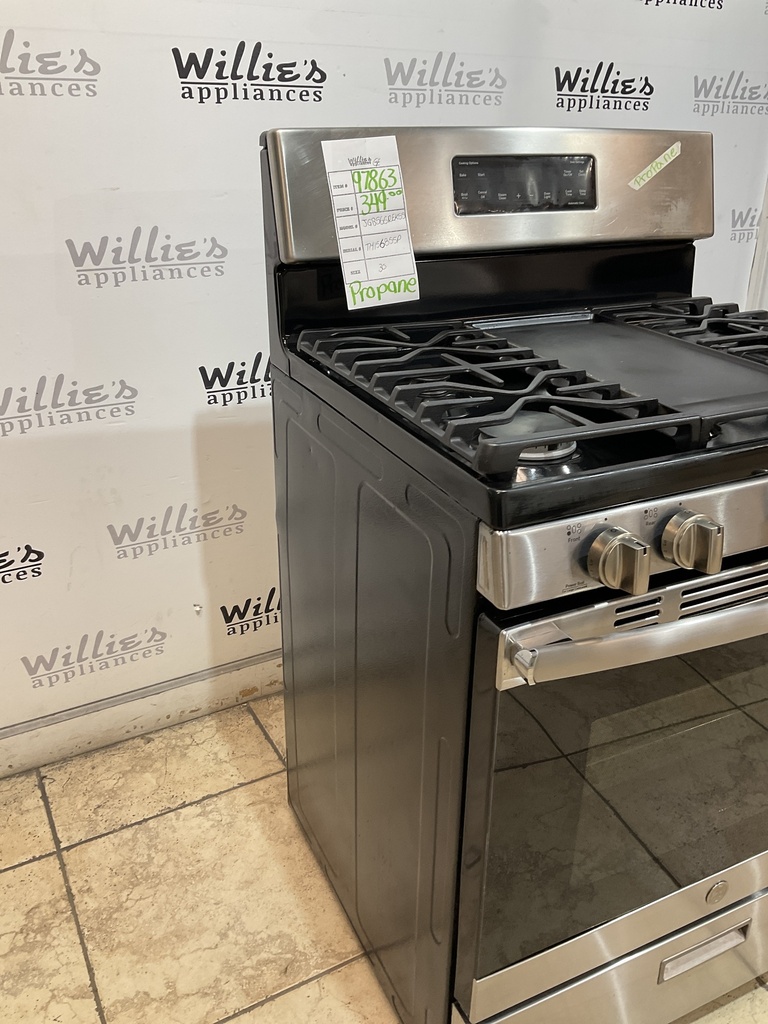 Ge Used Gas Propane Stove 30inches 
