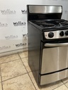 Ge Used Electric Stove 220volts (40/50 AMP) 24inches {4 prong} (Stainless steel) 