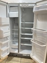 Whirlpool Used Refrigerator Side by Side 36x68 1/2” (Stainless Steel)