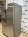Whirlpool Used Refrigerator Side by Side 36x68 1/2” (Stainless Steel)