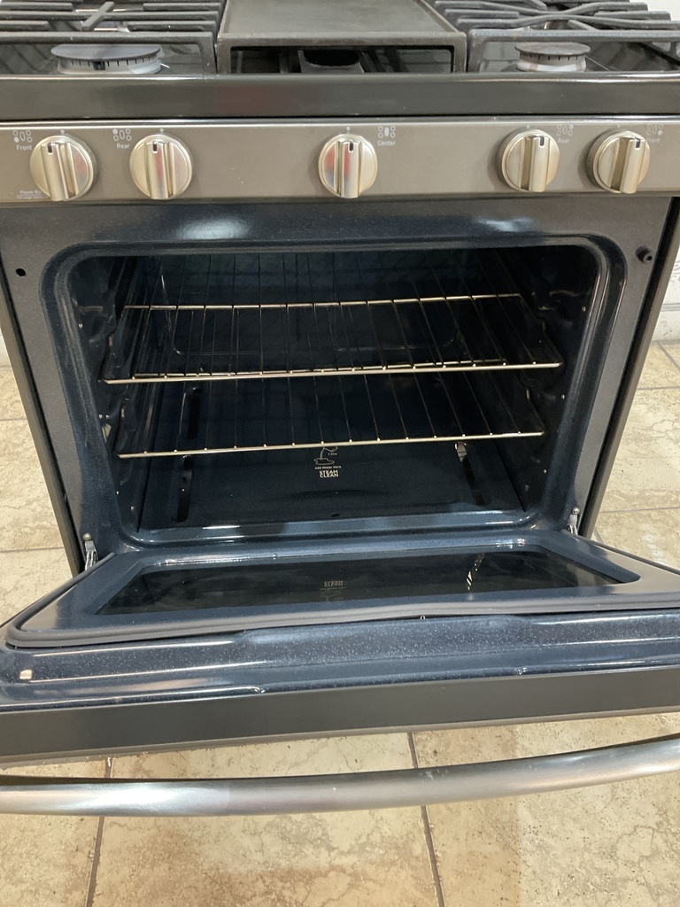 Ge Used Natural Gas Stove 30inches (stainless steel) 