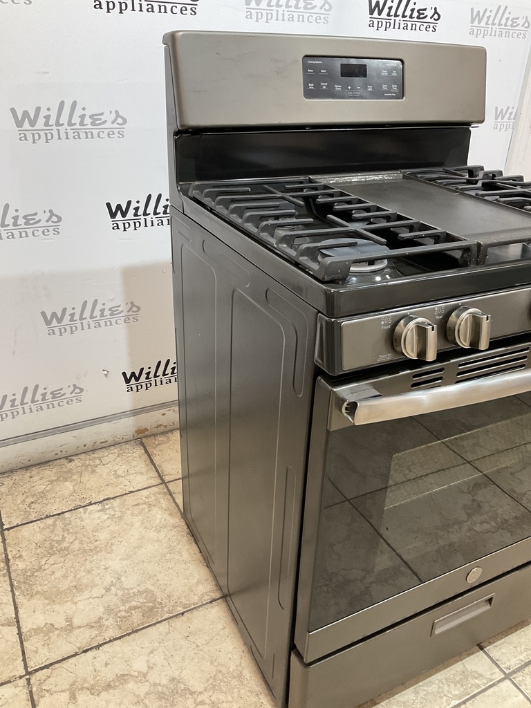 Ge Used Natural Gas Stove 30inches (stainless steel) 