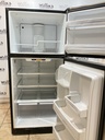 Ge Used Refrigerator Top and Bottom 30x66 1/2” (Stainless Steel) 