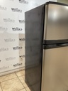 Kenmore Used Refrigerator Top and Bottom 33x66 (Stainless Steel) 