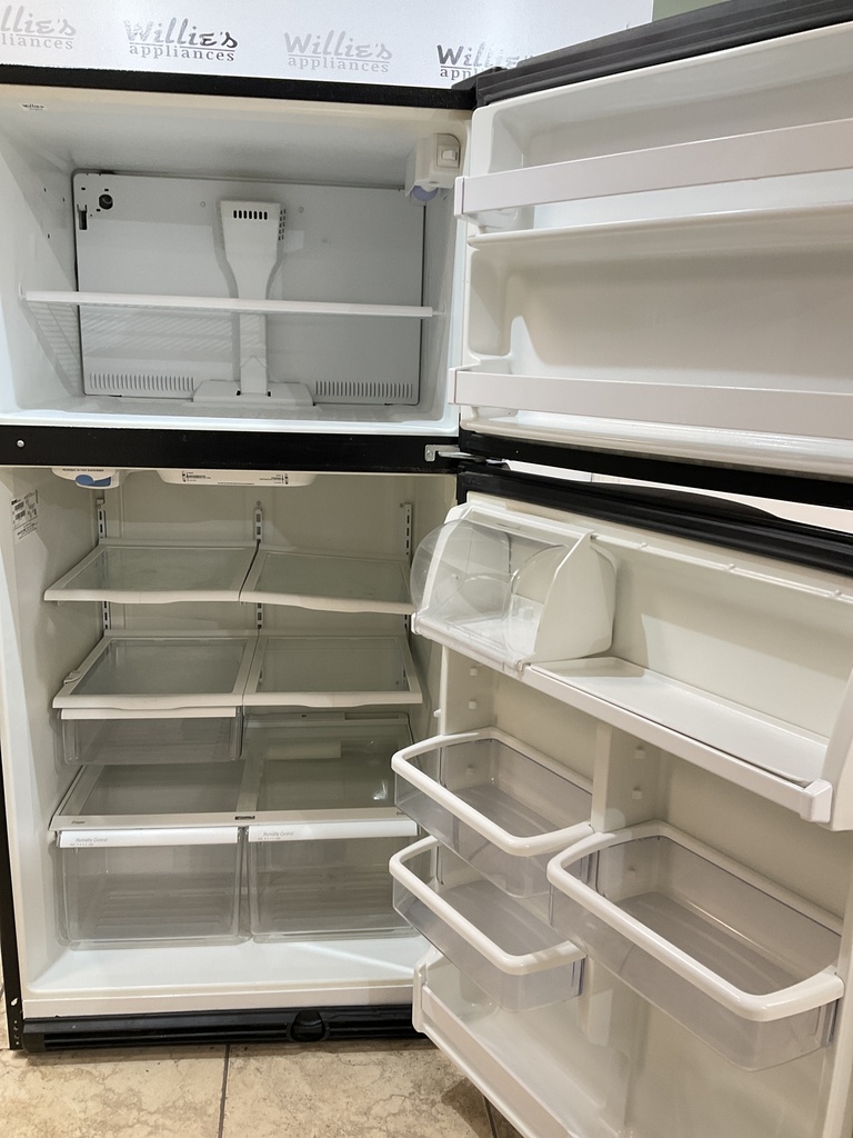 Kenmore Used Refrigerator Top and Bottom 33x66 (Stainless Steel) 