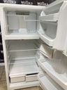 Hotpoint Used Refrigerator Top and Bottom 28x61 1/2” (White)