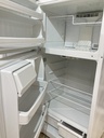 Ge Used Refrigerator Top and Bottom 28x61 1/2” (White) 