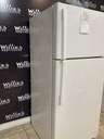 Ge Used Refrigerator Top and Bottom 28x64 (White)