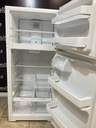 Ge Used Refrigerator Top and Bottom 28x64 (White)