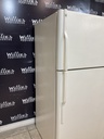 Ge Used Refrigerator Top and Bottom 30x66 1/2” (Bisque) 