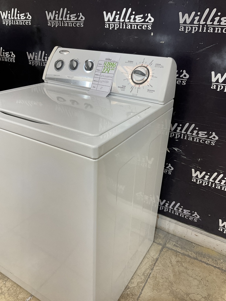 Whirlpool Used Washer Top-load 27inches (White) 