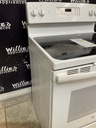 Ge Used Electric Stove 220volts (40/50 AMP) 30inches {no cord} (White) 