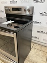 Whirlpool Used Electric Stove 220volts (40/50 AMP) 30inches {3 prong} (Stainless Steel)