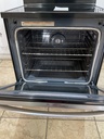 Whirlpool Used Electric Stove 220volts (40/50 AMP) 30inches {3 prong} (Stainless Steel)