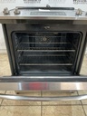 Ge Used Electric Stove 220volts (40/50 AMP) 30inches {3 prong} (Stainless Steel) 