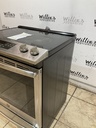 Ge Used Electric Stove 220volts (40/50 AMP) 30inches {3 prong} (Stainless Steel) 