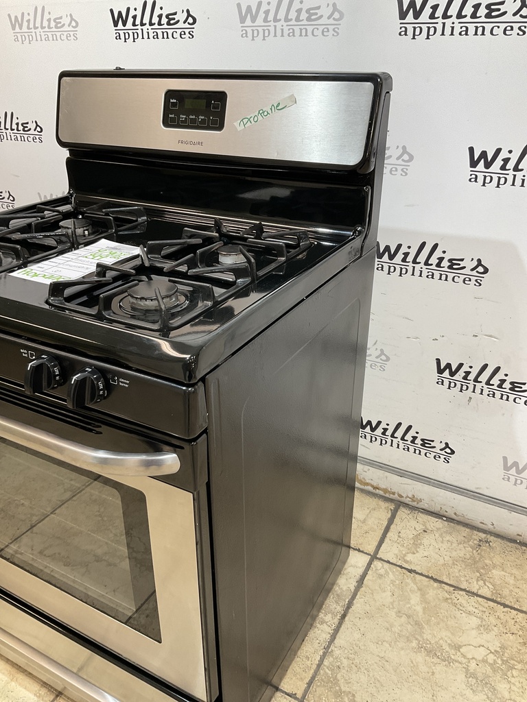 Frigidaire Used Gas Propane Stove 30inches (Stainless Steel)