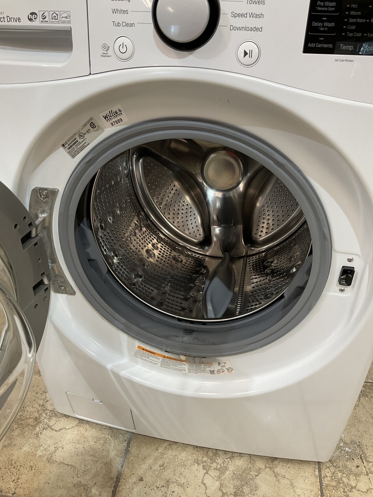Lg Used Washer Front-load 27inches (White) 