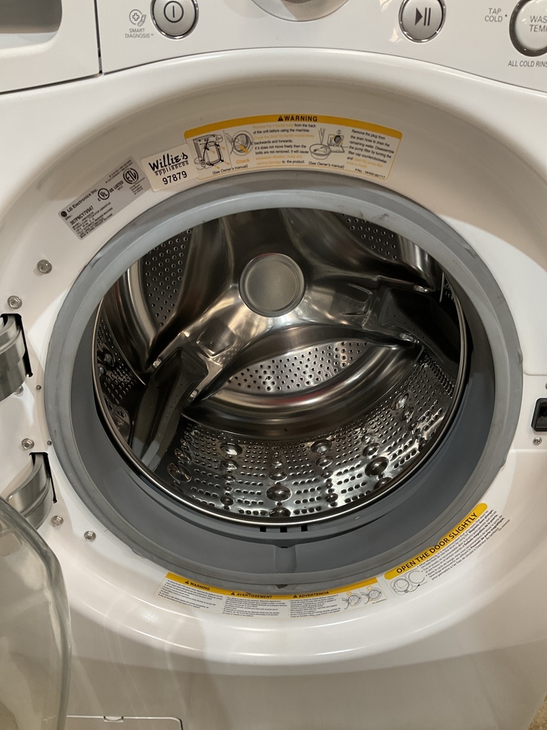 Lg Used Washer Front-load 27inches (White) 