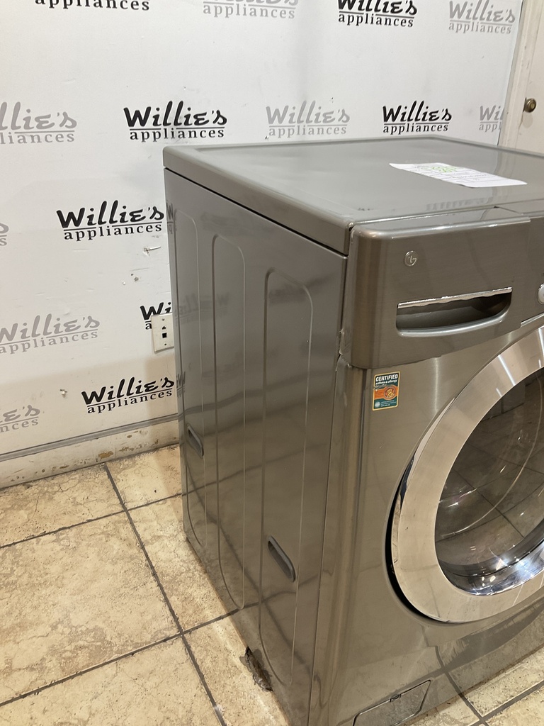 Lg Used Washer Front-load 27inches (Grey) 