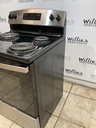 Ge Used Electric Stove 220volts (40/50 AMP) 30inches {4 prong} (Stainless Steel)