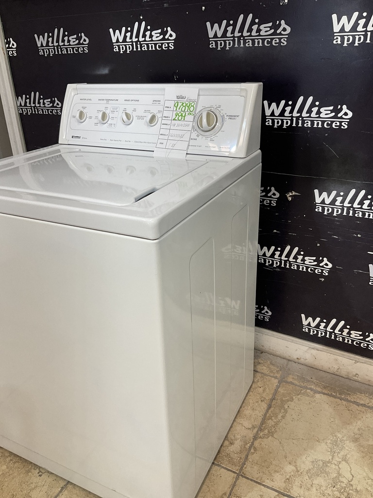 Kenmore Used Washer Top-load 27inches (White) 