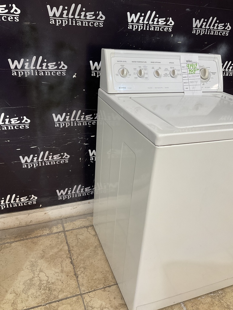 Kenmore Used Washer Top-load 27inches (White) 