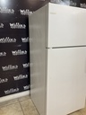 Frigidaire Used Refrigerator Top and Bottom 30x65 1/2” (White) 