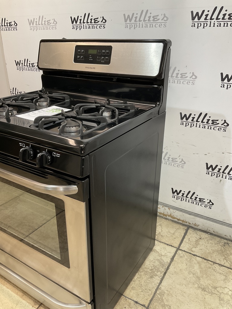 Frigidaire Used Natural Gas Stove 30inches (Stainless Steel) 