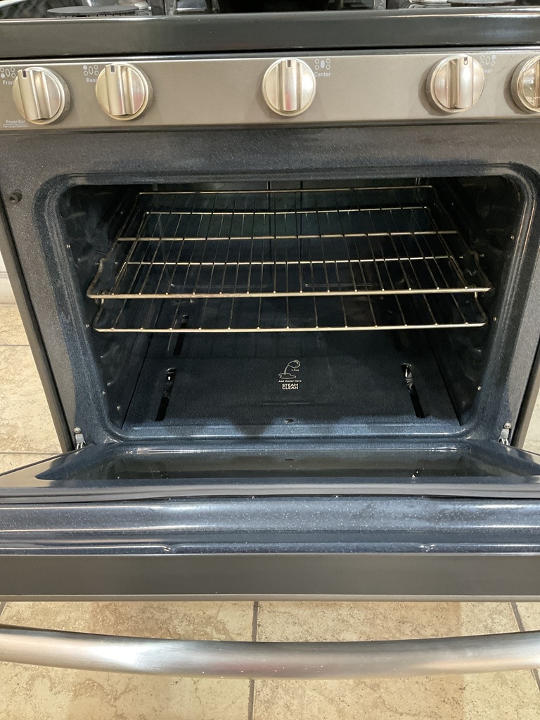 Ge Used Natural Gas Stove 30inches (Stainless Steel) 