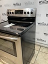 Frigidaire Used Electric Stove 220volts (40/50 AMP) 30inches {no cord} (Stainless Steel) 