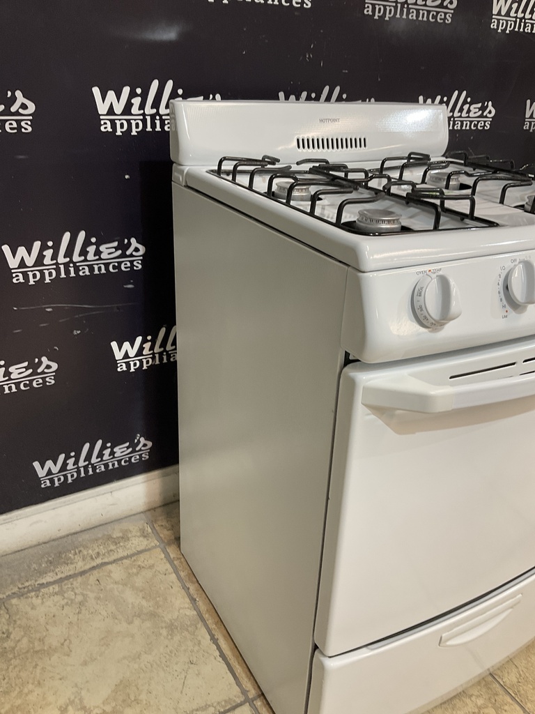 Hotpoint Used Natural Gas Stove 24inches (White) 