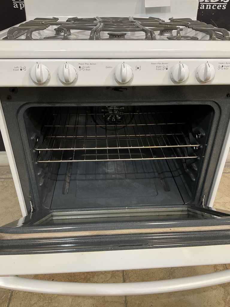 Frigidaire Used Natural Gas Stove 30inches (White) 