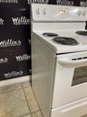 Frigidaire Used Electric Stove 220volts (40/50 AMP) 30inches {3 prong} (White) 
