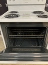 Frigidaire Used Electric Stove 220volts (40/50 AMP) 30inches {no cord} (White) 