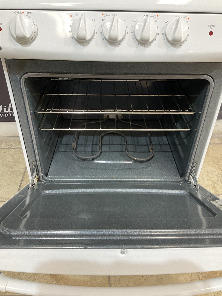 Hotpoint Used Natural Gas Stove 220volts (40/50 AMP) 24inches {3 prong} 