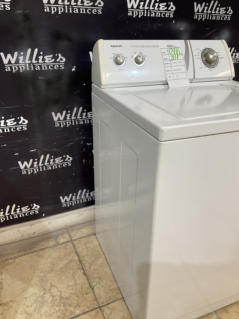 Admiral Used Washer Top-load 27inches (White) 