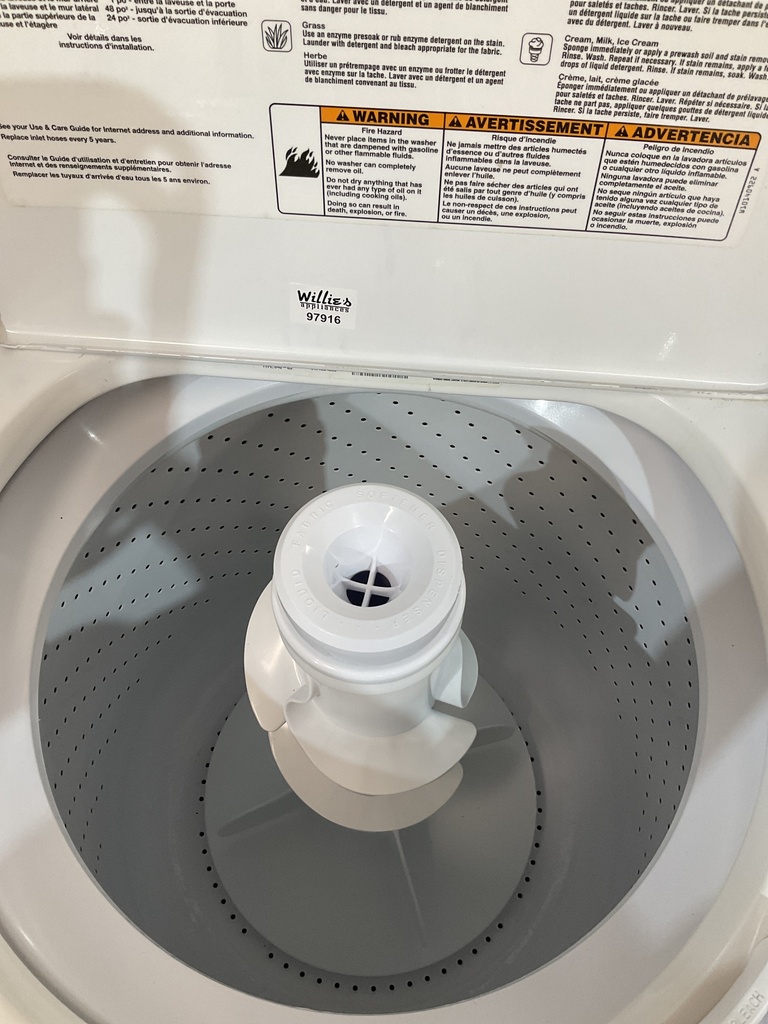 Admiral Used Washer Top-load 27inches (White) 