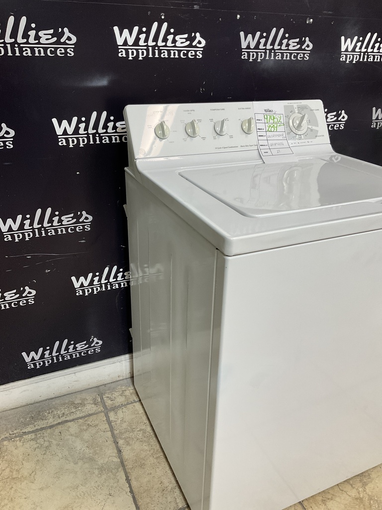 Ge Used Washer Top-load 27inches (White) 