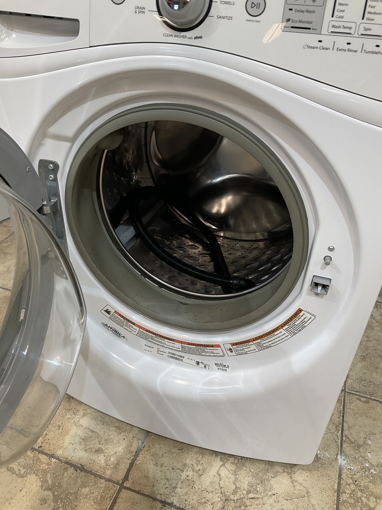 Whirlpool Used Washer Front-load 27inches (White) 