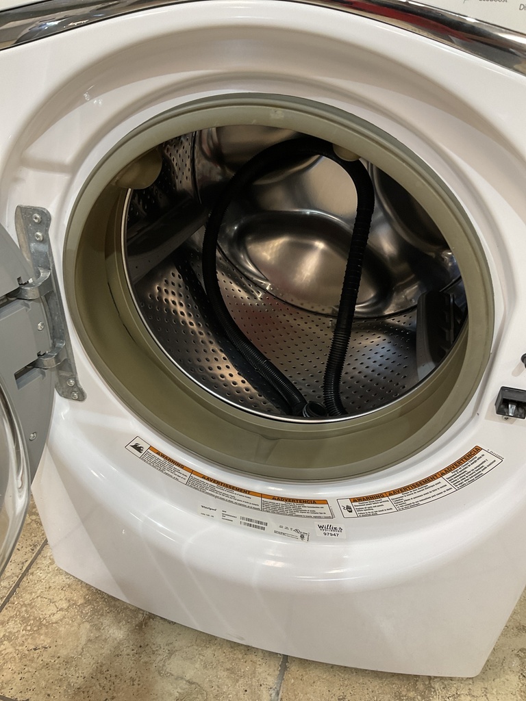 Whirlpool Used Washer Front- Load 27inches (White) 