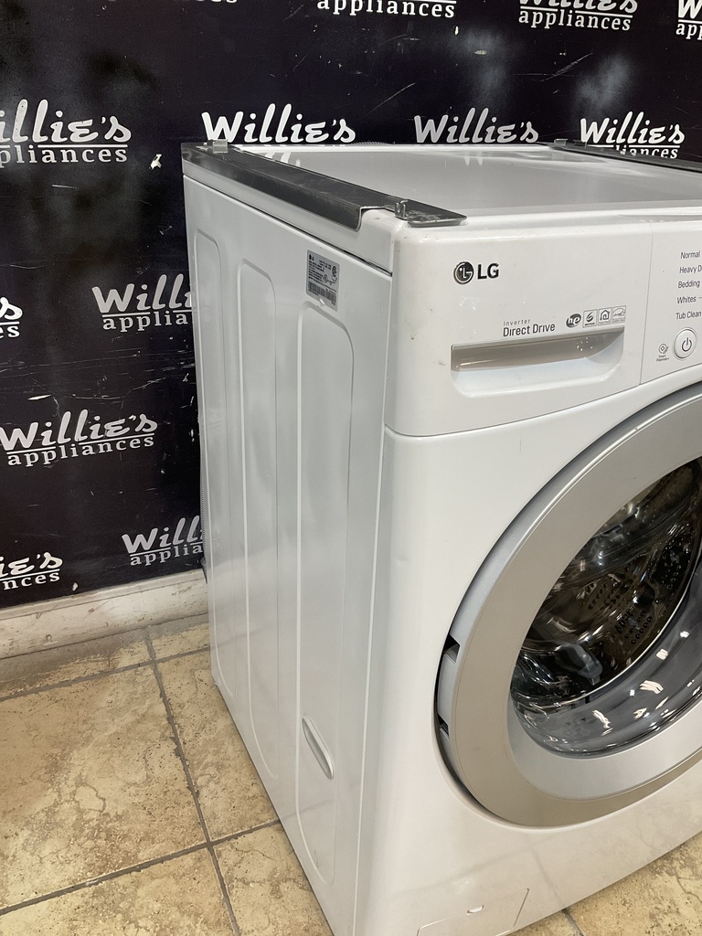Lg Used Washer Front-load 27inches (White) 