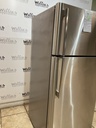 Frigidaire Used Refrigerator Top and Bottom 30x65 1/2” (Stainless Steel) 
