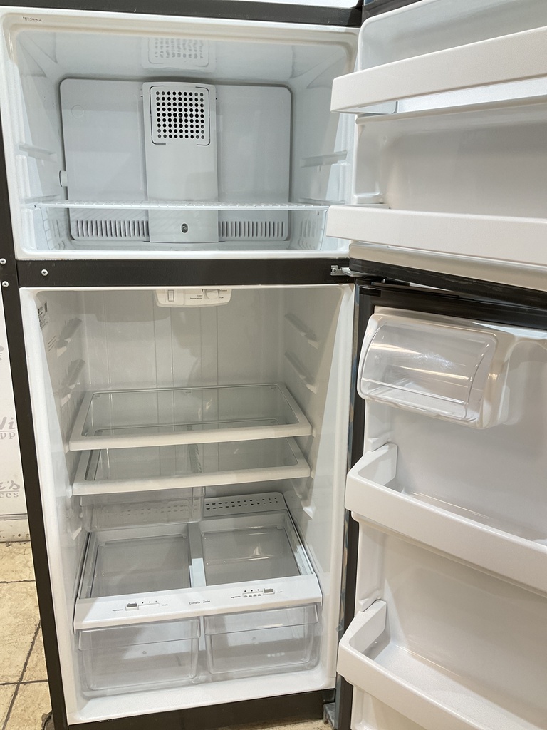 Ge Used Refrigerator Top and Bottom 28x64 (Stainless Steel) 