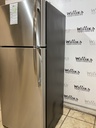 Ge Used Refrigerator Top and Bottom 28x66 1/2” (Stainless Steel) 