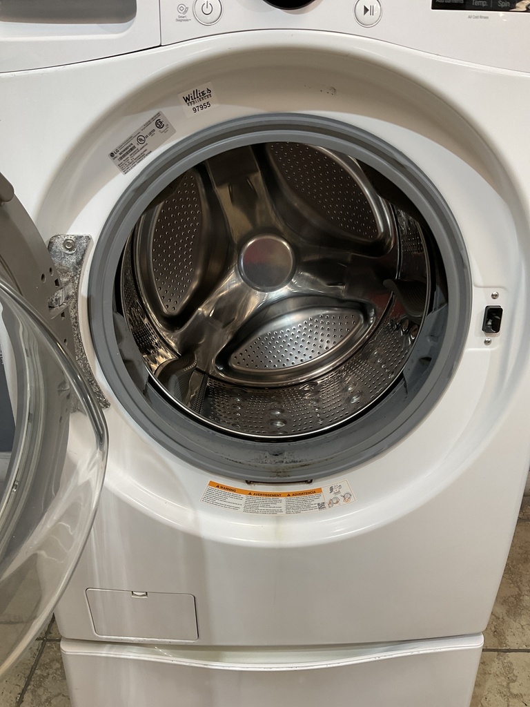 Lg Used Washer Front-load 27inches (White) 