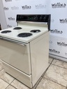 Hotpoint Used Electric Stove 220volts (40/50 AMP) 30inches {3 prong} (Bisque/Black)