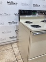Hotpoint Used Electric Stove 220volts (40/50 AMP) 30inches {3 prong} (Bisque/Black)