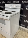 Ge Used Electric Stove 220volts (40/50 AMP) 30inches {no cord} (White) 
