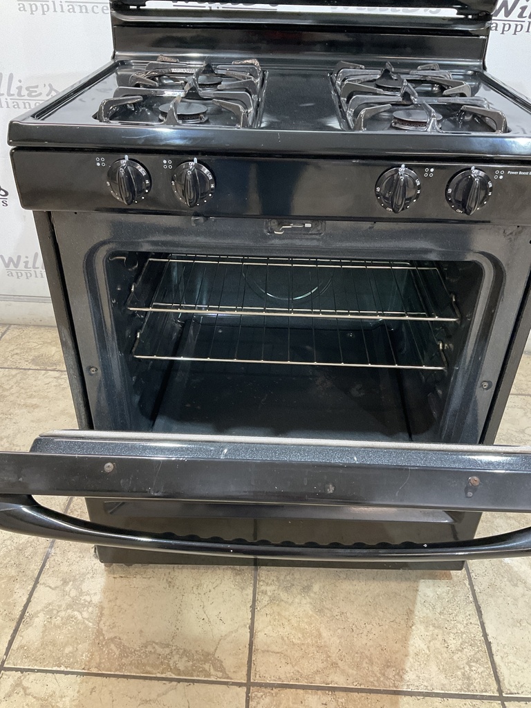 Maytag Used Natural Gas Stove 30inches (Black) 